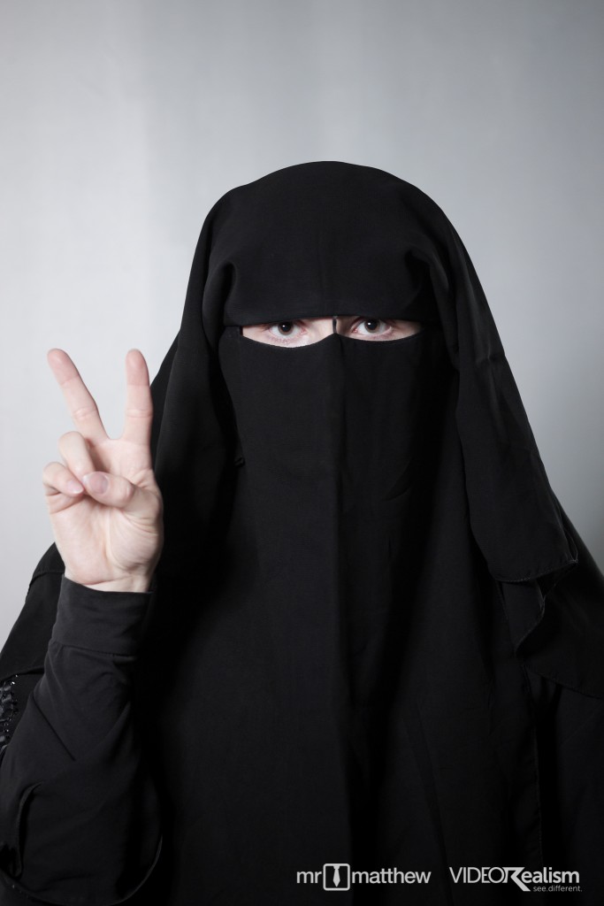 Das Problem: Eine Burka tragen