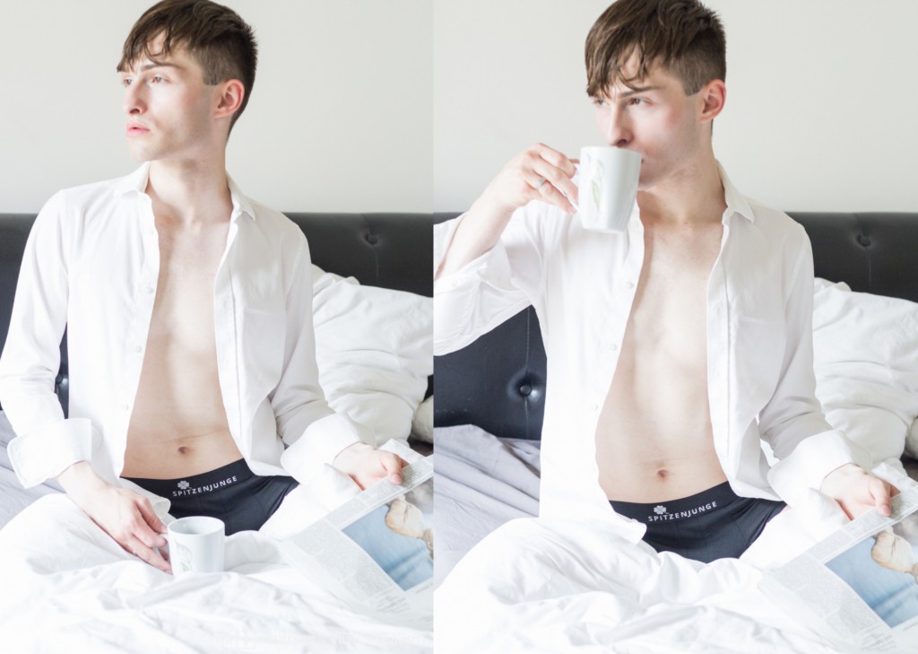 die perfekte Illusion - Blogger als Illusion - Fashion Blog Männer - Mann im Bett - Man in Bed - Morning Coffee - Mister Matthew