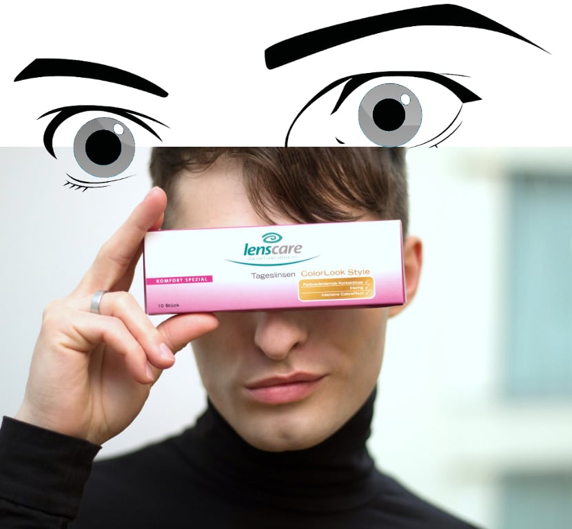Farbige Kontaktlinsen Grau - Augenfarbe wechseln LensBest - Fashion Blog Für Männer - Mister Matthew - 4