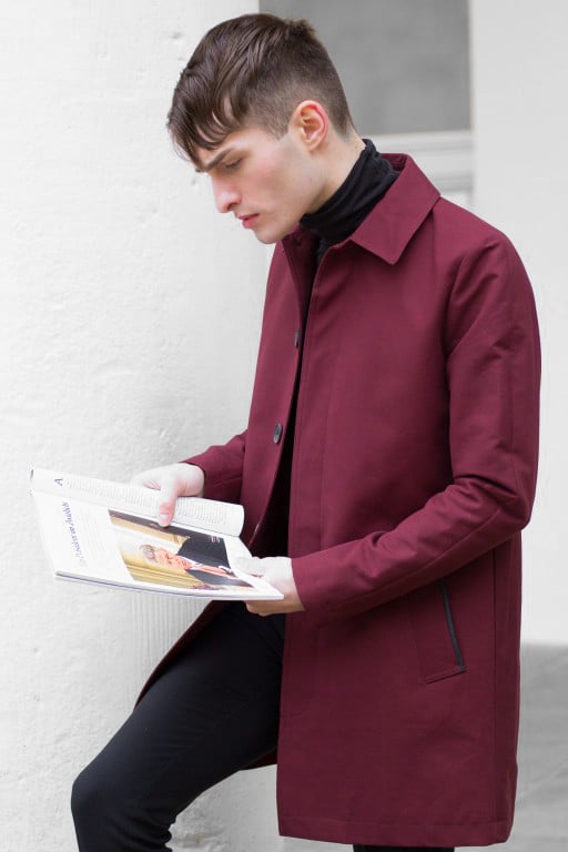 Roter Mantel für Männer - Fashion Blog Für Männer - Red Coat - Fashionblogger Mister Matthew -
