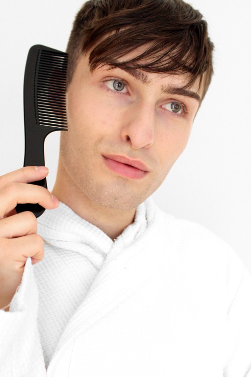 Männerfrisuren für mittellanges Haar 2