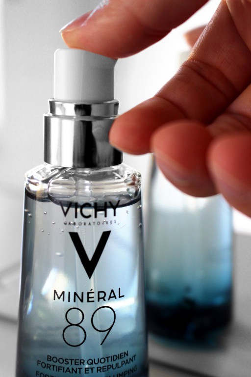 Vichy im Test - Flasche zum Pumpen des Vichy Minéral 89 Booster -Komsetik für Männer -1