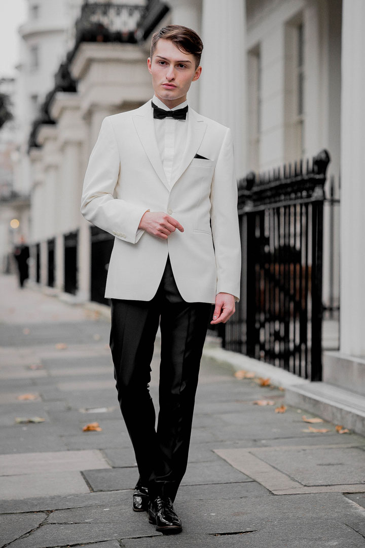 Dinnersakko von WILVORST Outfit für die London Fashion Awards Mister Matthew 3