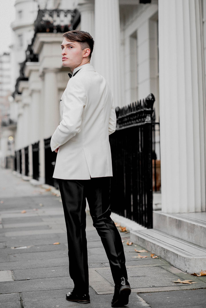 Dinnersakko von WILVORST Outfit für die London Fashion Awards Mister Matthew 8