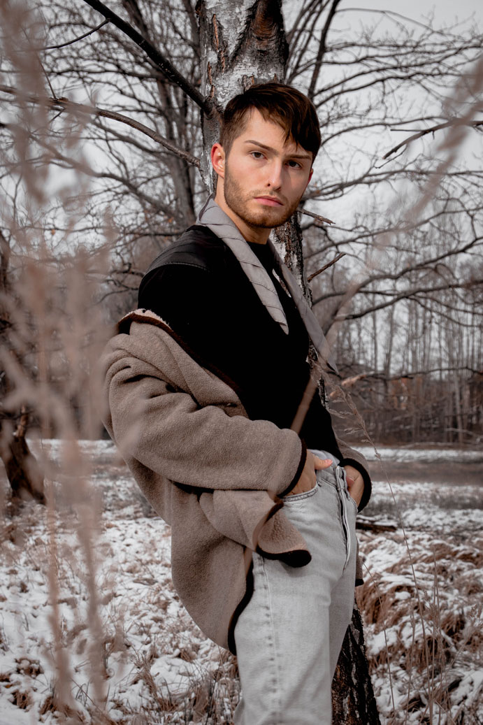 Bauernhof Kleidung Modeblog für Männer kuschlige Jacke Mister Matthew 8