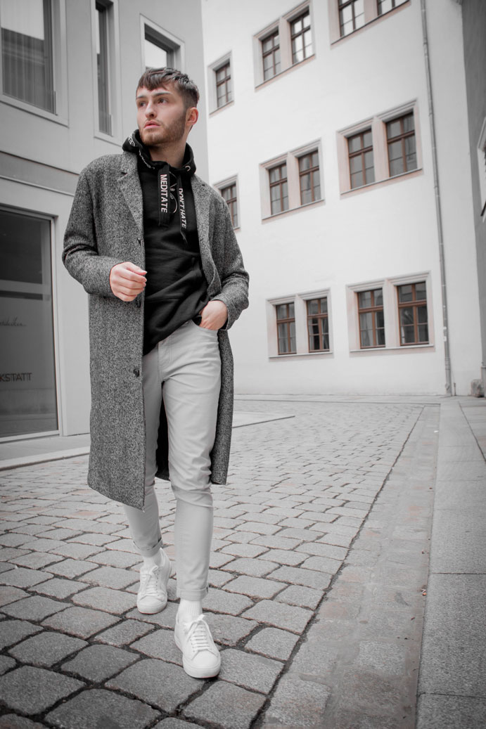 Der modische Ghetto Style Mister Matthew Sweater Slogan Streetstyle Fashionblog für Männer 11