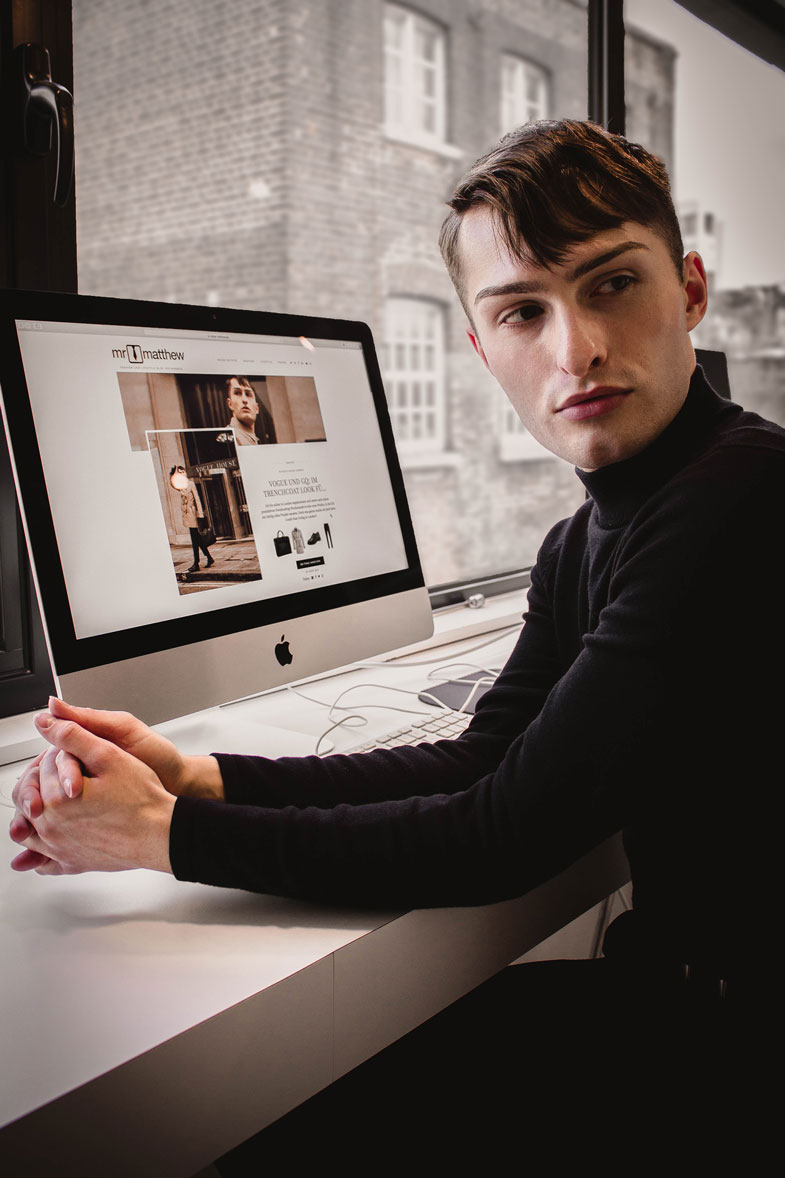 In der Vogue und GQ Redaktion in London Fashionblog Mister Matthew 1
