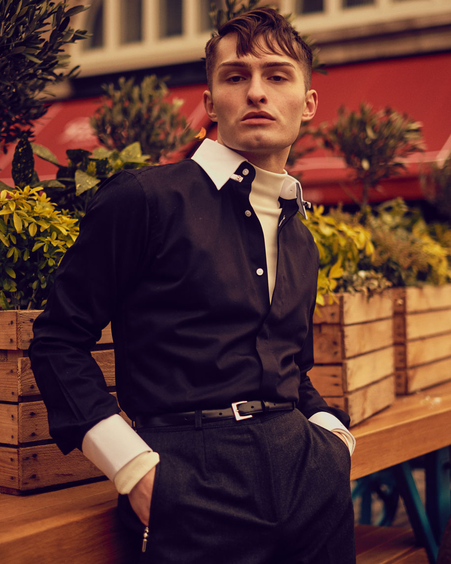 Hemd selbst designen Fashion Blog Männer Mister Matthew für iTailor Covent Garden 1