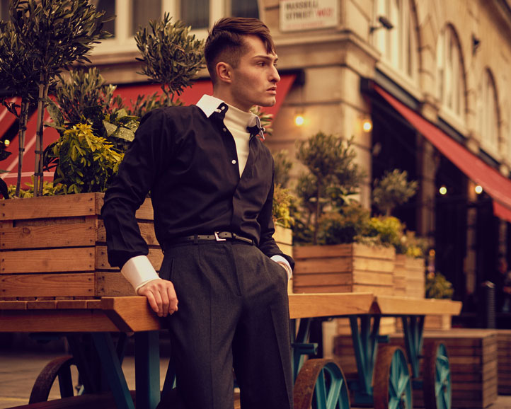 Hemd selbst designen Fashion Blog Männer Mister Matthew für iTailor Covent Garden 6