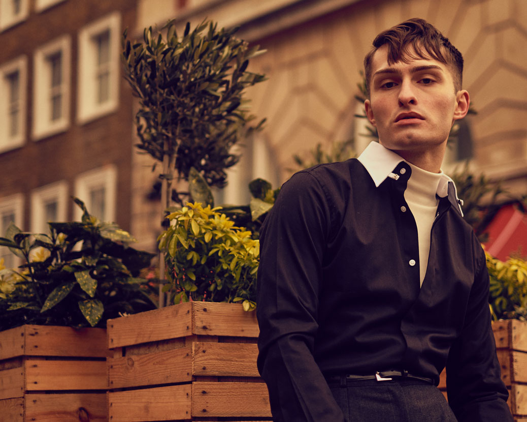 Hemd selbst designen Fashion Blog Männer Mister Matthew für iTailor Covent Garden 7