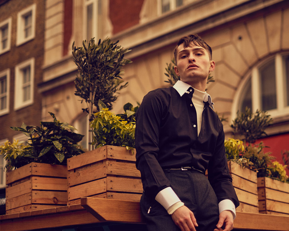 Hemd selbst designen Fashion Blog Männer Mister Matthew für iTailor Covent Garden 8