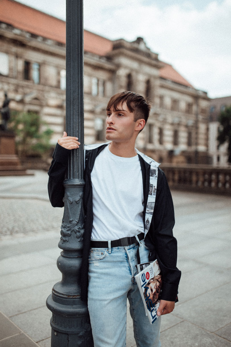 Polyamorie | Schwarzes Hemd | Black Shirt | Dresden | Albertinum | Fashion Blog für Männer | Mister Matthew 4