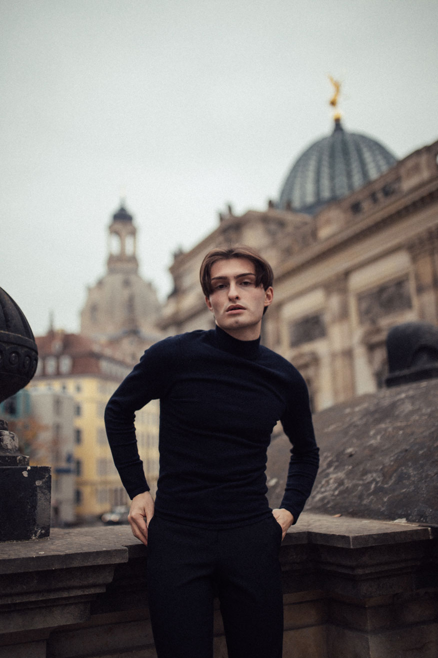 Neue Woche | Frauenkirche Dresden | schwarzes Outfit | Rollkragenpullover | Kunsthochschule Dresden | Mister Matthew | Matthias Limmer | 2