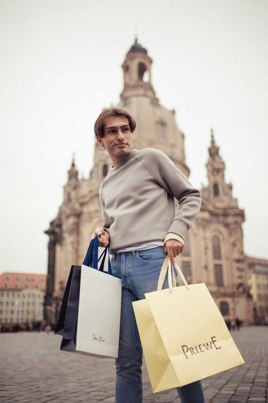 Shopping in Dresden: Boutiquen und Läden zum Shopping in Dresden | Frauenkirche Neumarkt Dresden